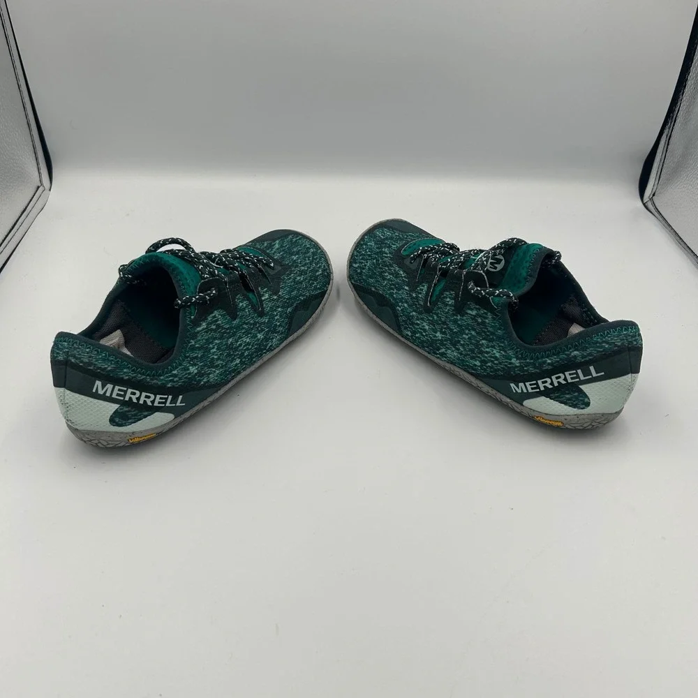 Merrell Vapor Glove 5 Women Size 8 Teal Green Barefoot Running Shoes J135378